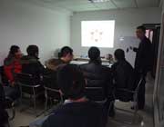 戴朝昕授課現(xiàn)場