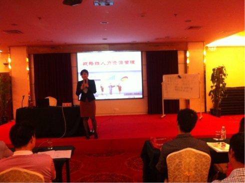 李佳眉授課見證