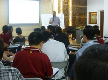 周家兵授課見證